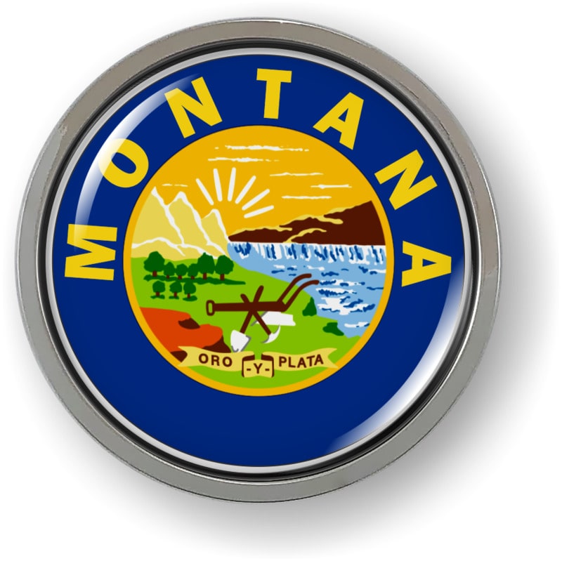 Montana - State Flag Emblem